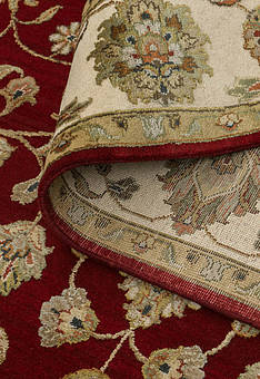 фактура ковра Kashan gold 10/10 MI-1032-Red/Ivory