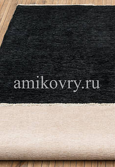 двусторонний безворсовый ковер в перспективе Palermo 1041-Black discount