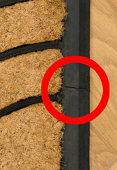 дефект входного коврика Doormat kokos Nippon-32107 discount3 фигура