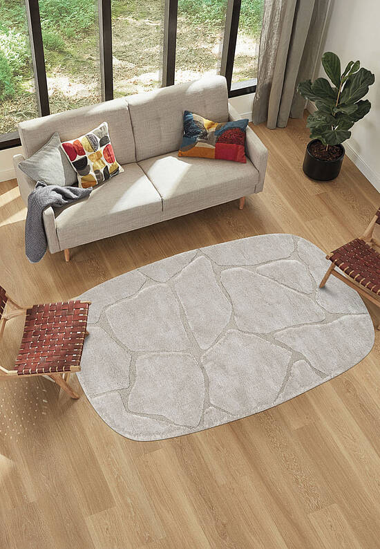 Пушистый ковер из полиэстера RN5471-R803 RR