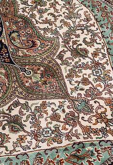 фрагмент ковра Cashmir IIST-GI9CKE92J Kashan Blue