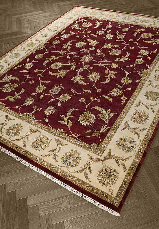 Элитный ковер ручной работы 114 Red Ivory