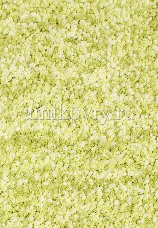 Мягкий ковер с длинным ворсом 893 Green