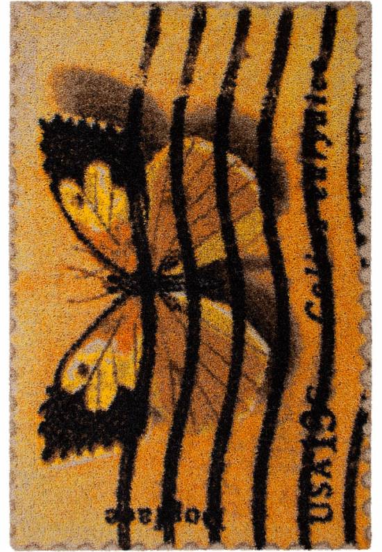 Бельгийский придверный коврик Butterfly stamp-002 Up XSmall