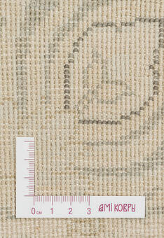 фрагмент ковра Kashan gold Antique White Grey