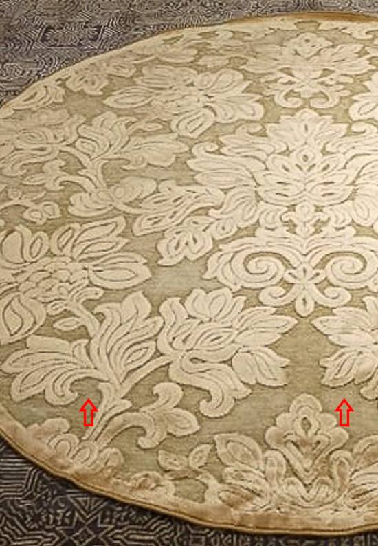 Бельгийский вискозный ковер RV321-R99 discount5