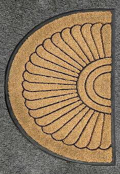 дизайн входного коврика Doormat kokos Nippon-32107 discount5 фигура