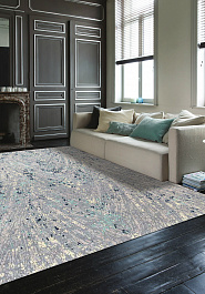 ковер в интерьере Art Rugs Magic Feathers Grey