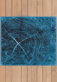 дизайн коврика для ванной Confetti Bath Bella Timber 01 Blue