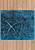 Синий коврик для ванной Timber 01 Blue