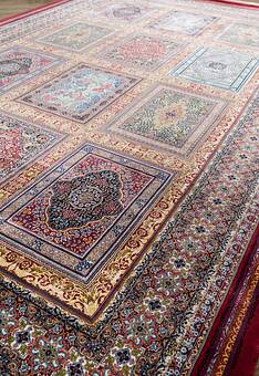 фрагмент ковра Ottoman Silk Farshineh-Red