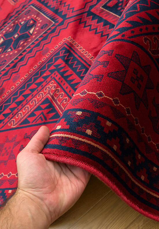 Высокоплотный ковер из вискозы VD3493-V216