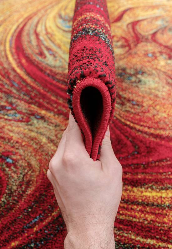 Недорогой синтетический ковер C014-Multicolor