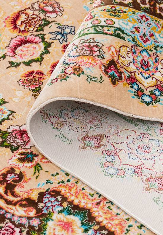 Иранский классический ковер Tabriz-Beige