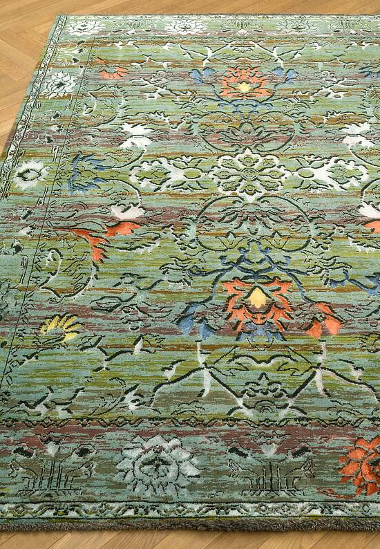 Иранский ковер из шерсти 24992