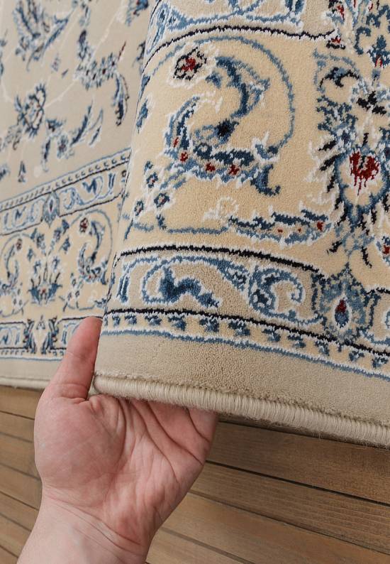 Классический шерстяной ковер Brilliant Nain 5.75132-cream