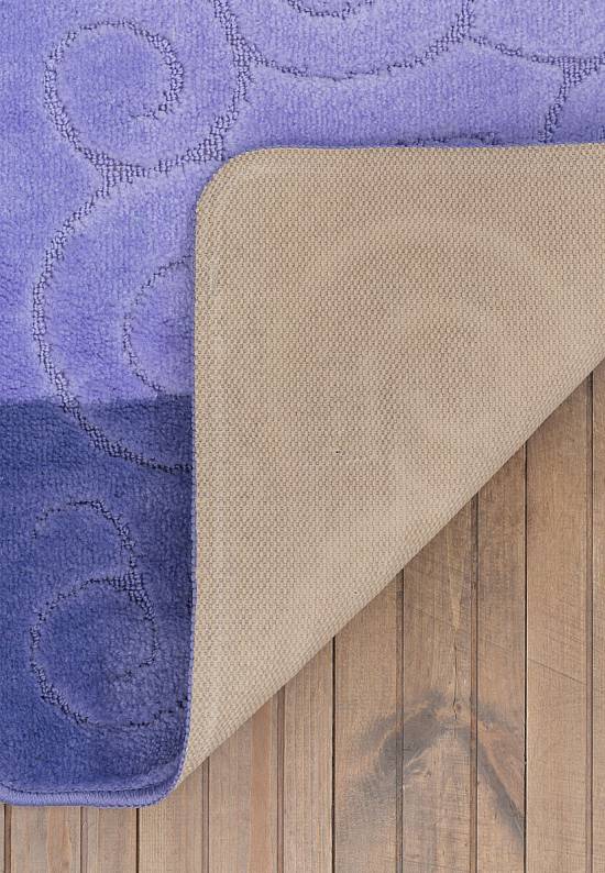 Сиреневый коврик для ванной Sile 2539 Dark Lilac