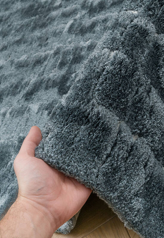 Пушистый ковер из полиэстера RN4631-R75