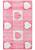 Розовый коврик для ванной Valentine 20 Baby Pink