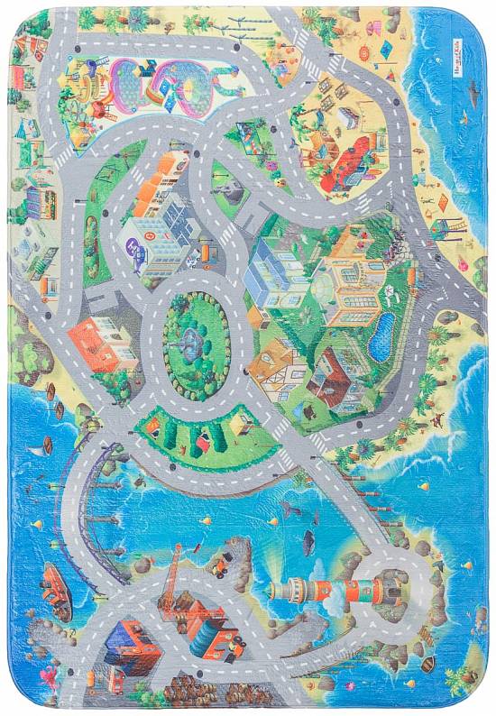 Детский мягкий игровой коврик Sea Side-C