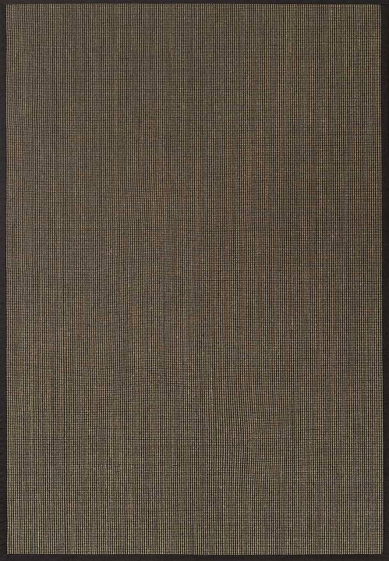 Натуральный ковер-циновка из сизаля Livos-Black-Brown
