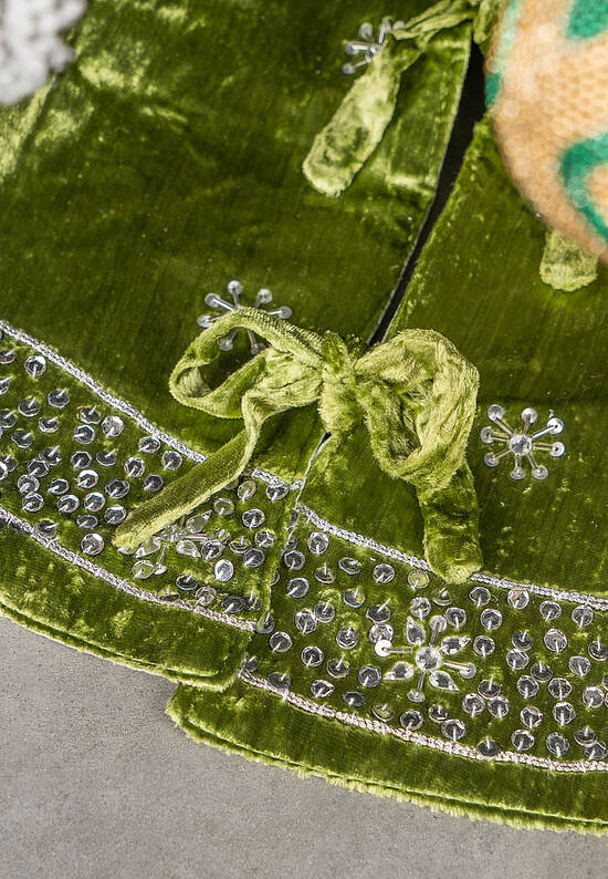 Коврик-юбка под ёлку