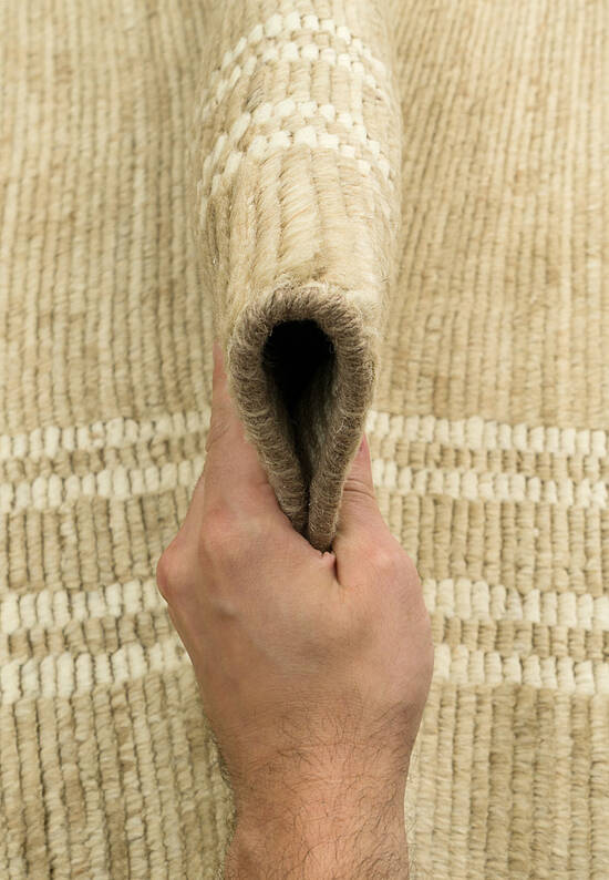 Однотонный ковер ручной работы HWL-172-Clay/Soft Beige