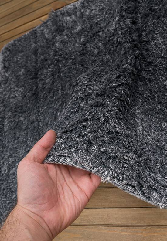 Серый комплект ковриков для ванной и туалета Clay-Grey