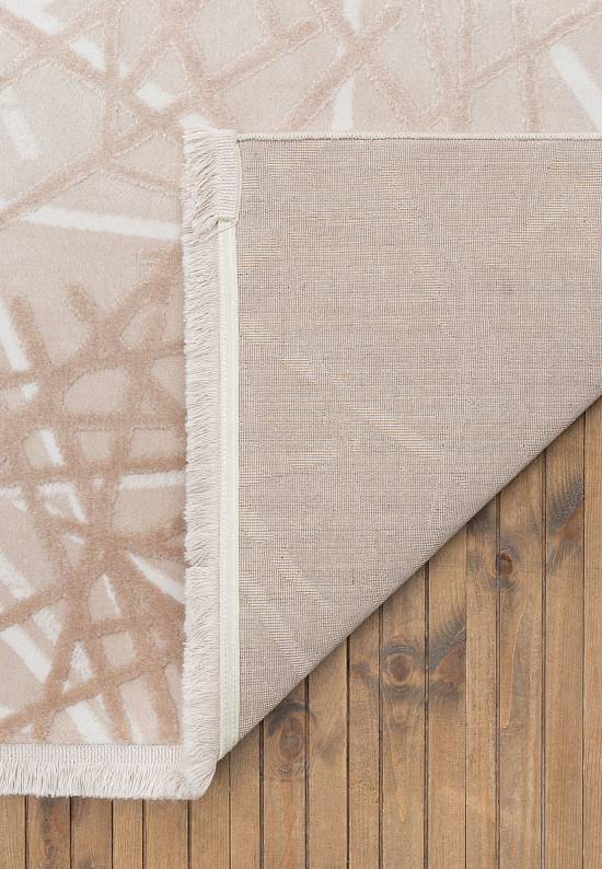 Турецкий абстрактный ковер 2727 Beige