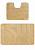Комплект ковриков для ванной и туалета из акрила Symphony 2519 Dark Beige PS