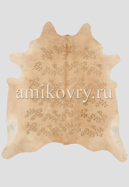 Натуральная шкура коровы Хай-тек Sasha D16 cream
