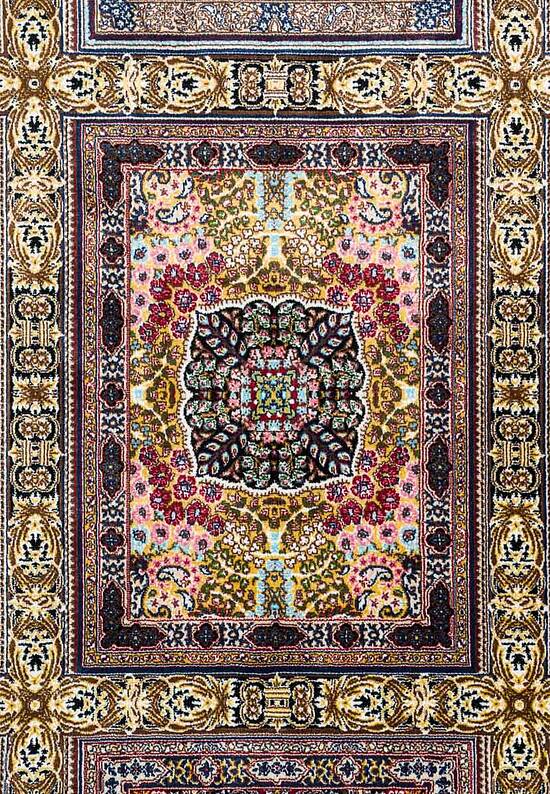 Иранский классический ковер Farshineh-Dark Blue