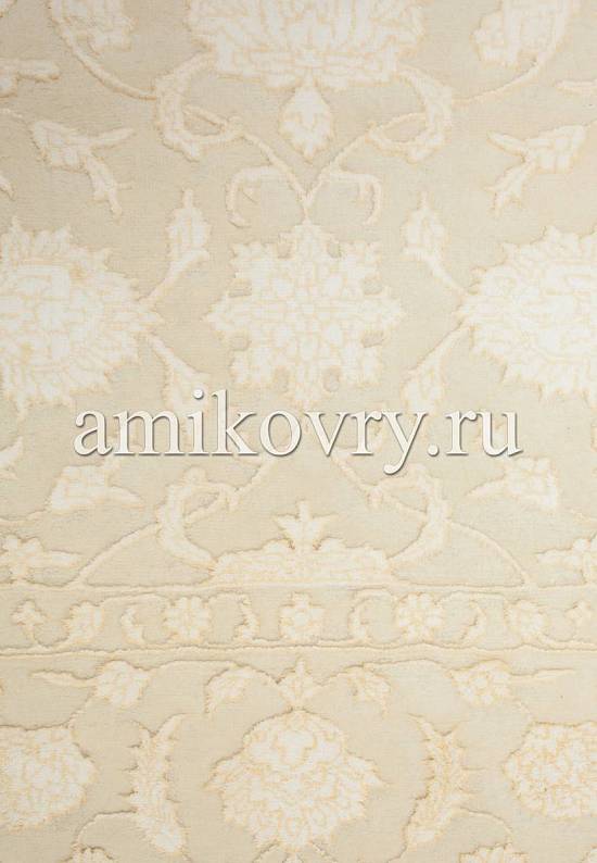 Роскошный ковер ручной работы SK-56-Ivory/Ivory