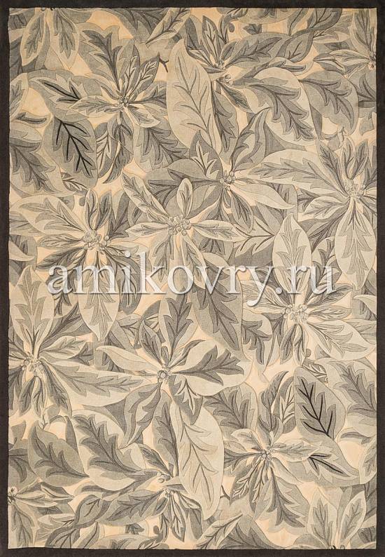 Шерстяной ковер QJ0093TRSA-natural grey/beige