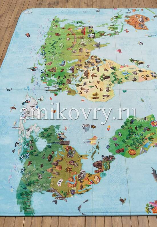 Ковер House of Kids Carte du monde