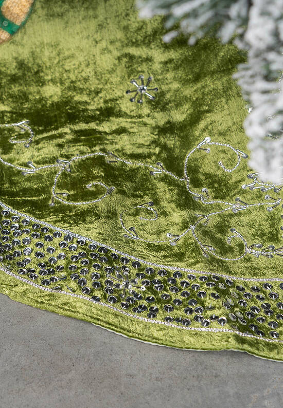 Коврик-юбка под ёлку