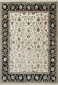 дизайн ковра Kashan gold 10/10 SK-120-Ivory/Black