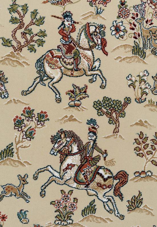 Восточный ковер из Ирана Mashad 1.87315-cream