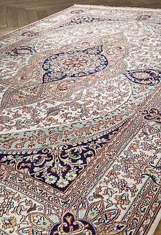 фрагмент ковра Cashmir IIST-GI9CKE92J Kashan Blue