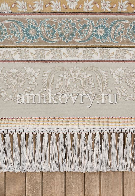 Иранский высокоплотный ковер G136-Cream