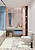 Белый комплект ковриков для ванной и туалета Symphony 2581 Pearl White BQ