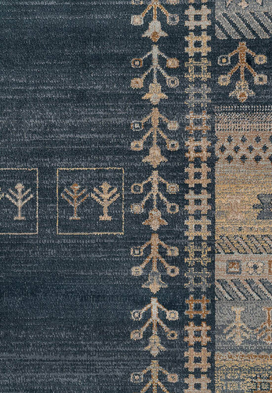 Высокоплотный ковер из вискозы VD3079-V215