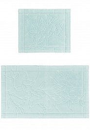 дизайн комплекта ковриков для ванной Confetti Bath Cotton Pedina 02 Mint Green