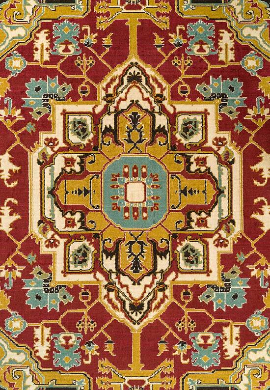 Иранский ковер из шерсти 2301M