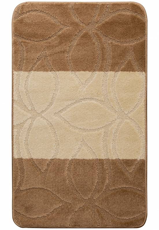 Бежевый коврик для ванной Erdek 2546 Light Brown