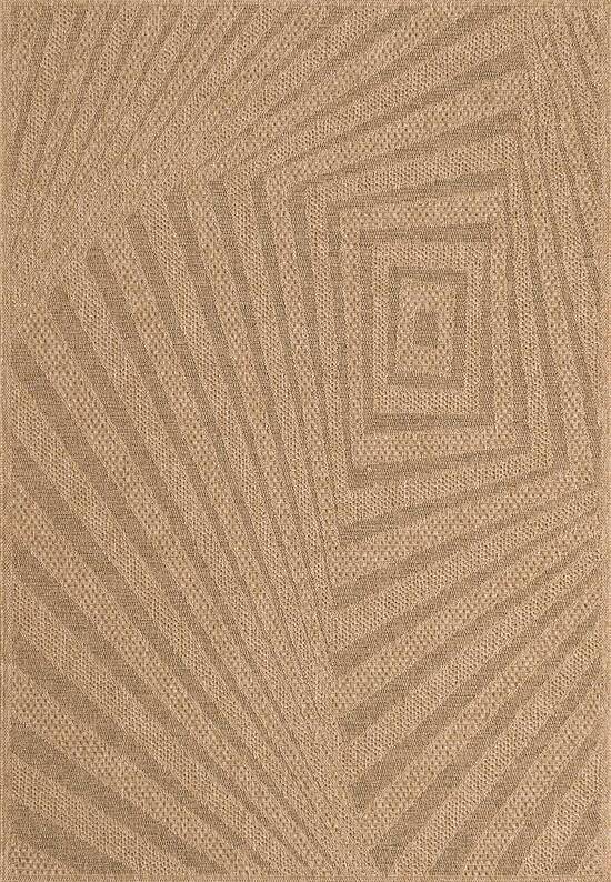 Современная циновка для дома и улицы 64116-178 Brown