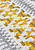 Двусторонний безворсовый ковер NK 09 Grey Yellow