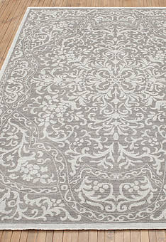 ковер в перспективе против ворса Bamboo Touch 511-Grey Platin
