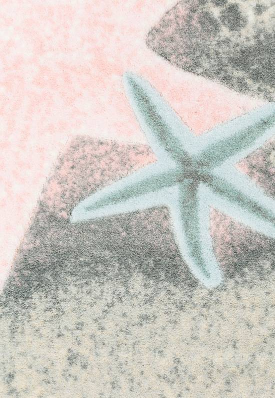 Комплект ковриков для ванной и туалета Sea Star 01 Pink