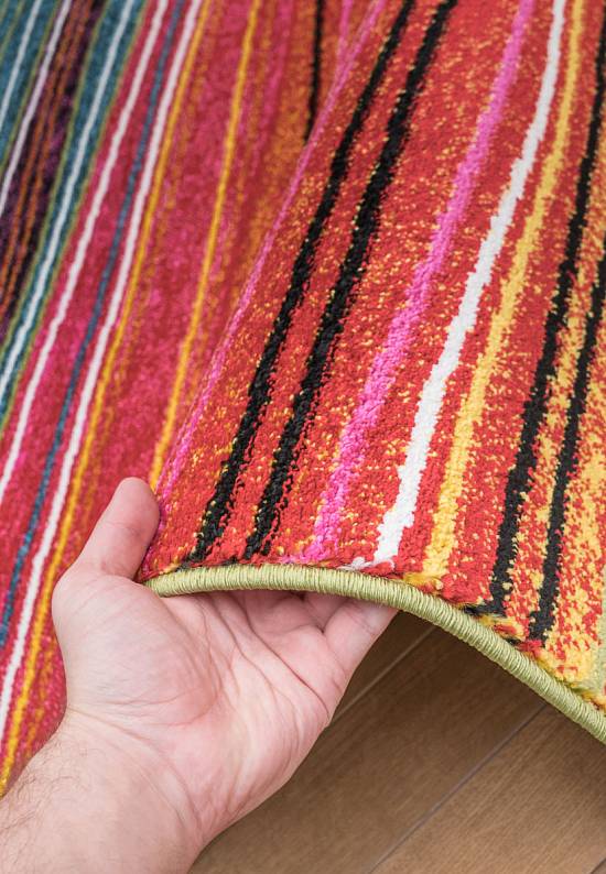 Недорогой синтетический ковер 2773-Multicolor